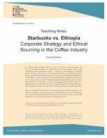 Page 1: Starbucks vs. Ethiopia - kenan.ethics.duke.edukenan.ethics.duke.edu/wp-content/uploads/2012/08/StarbucksTN20151.pdfStarbucks vs. Ethiopia ... What ethical issues are at play in the